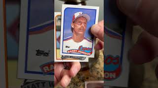 1989 Topps Baseball cello pack #baseballcards #packopening #topps #junkwax #80snostalgia