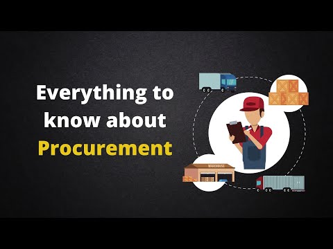 EVERYTHING TO KNOW ABOUT PROCUREMENT  DAILY LOGISTICS