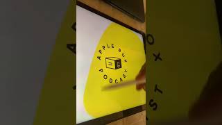 Making a Logo Design Concept For Apple Box Podcast #logoconcept #procreate #logodesign