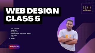 Web Design Class 5 || Web Design A to Z (Basic to Advanced Level)
