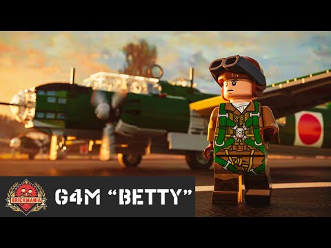 LEGO WWII Betty Bomber | Brick Built History #brickmania #lego #navalhistory