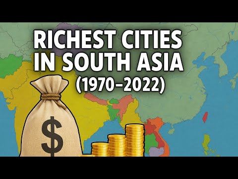 Richest Cities in South Asia (1970-2025)