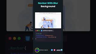Blur Sticky Background  #css3 #coding #webdeveloper #webdevelopmentskills #softwareengineer