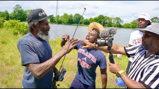 FISHING DRAMA! TOO MUCH MOONSHINE! (Country Style)