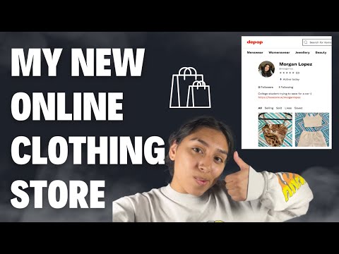 New DEPOP store and Poshmark store, online used/new clothing and thrifting