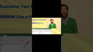 How to Customize your Excel Ribbon  #excelacademy #microsoftexcel #spreadsheetsoftware