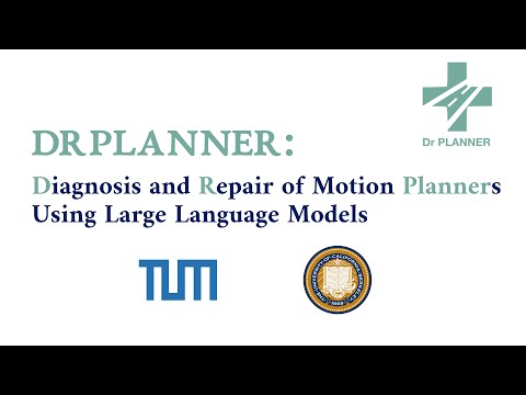 DrPlanner 🩺: Diagnosis and Repair of Motion Planners Using Large Language Models