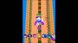 How Far Brawlers can go ❓| BRAWL STARS #brawlstars #shorts #brawl