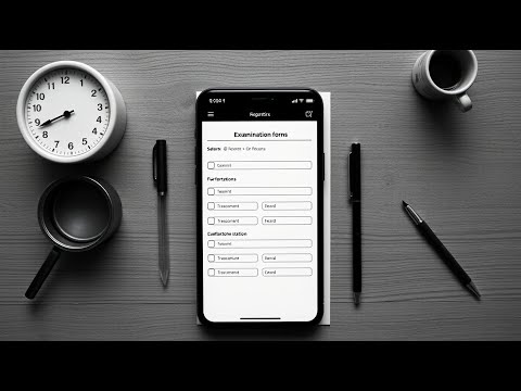 Advance Form in React-Native | Examination Form | React-native minor project