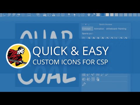 Create Quick and Easy Custom Icons in Clip Studio Paint!