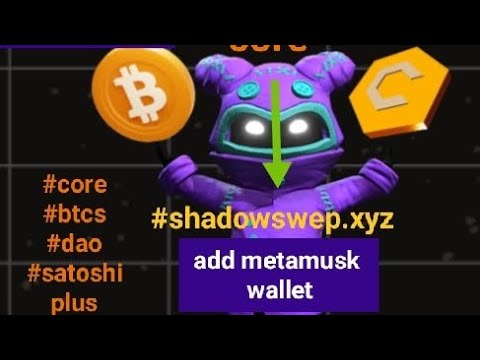 Exchange your #core on DeFi#1DEX #shadowswep.xyz  with Token bage market