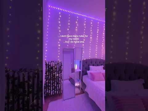 NEVERRRR turn on the big light! #bedroom #roommakeover #roomdecor #roomtour #beforeandafter #room