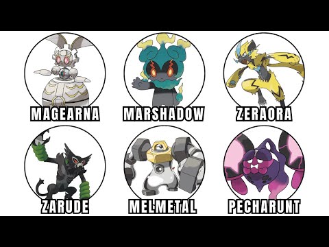 Every MYTHICAL Pokémon From Generation 7-9 Explained in Detail
