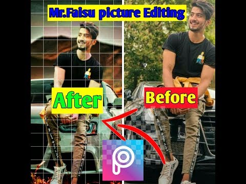 Mr.Faisu picture Editing in picArt  Osm look of mR.faisu after editing