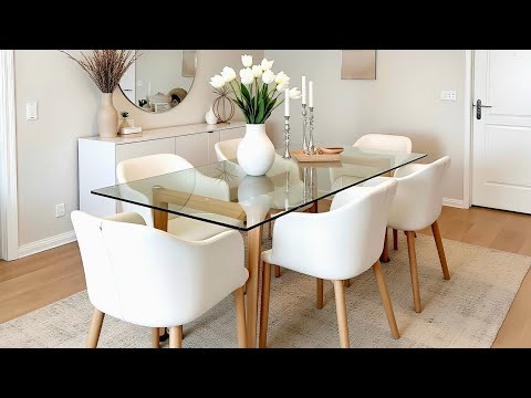 Top Modern Dining Room Design Ideas 2025 | Best Trendy Dining Tables & Elegant Living Room Decor