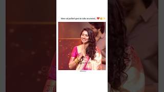 How real Queen goes to take an award...👑😍💗#saipallavi #shorts #edit #viralvideo