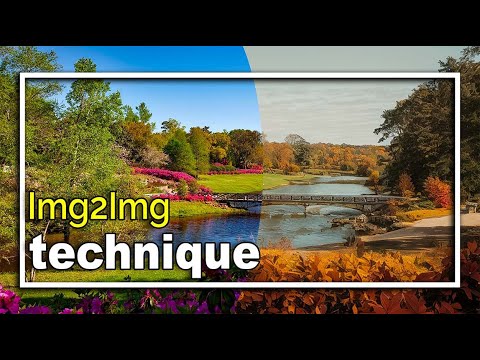 Modify Landscapes Style with Img2Img in Stable Diffusion