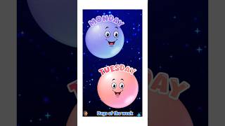 Days of the week song for kids || week song #kindergarten #staylittlechannel