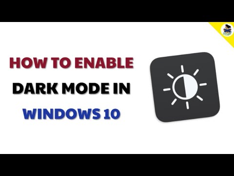 How to Enable Dark Mode in Windows 10? | Well Explained