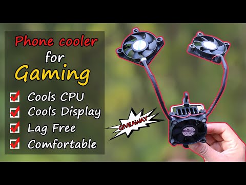 How to Make Smartphone Cooler at home | Mobile Cooler | GIVEAWAY