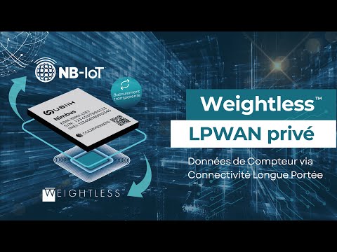 Démonstration du LPWAN privé Weightless™ : Données de Compteur via Connectivité Longue Portée
