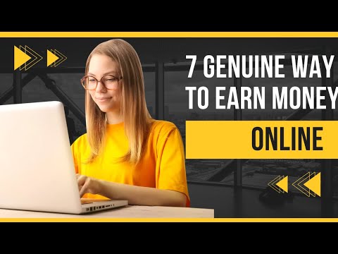 7 GENUINE WAYS to earn money online with less effort 🤑 #earnmoneyonline #earnmoney #earn