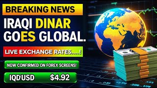 📈 Iraqi Dinar Goes Global – Live Forex Exchange Rates Confirmed! 🌍⚡RV News Today
