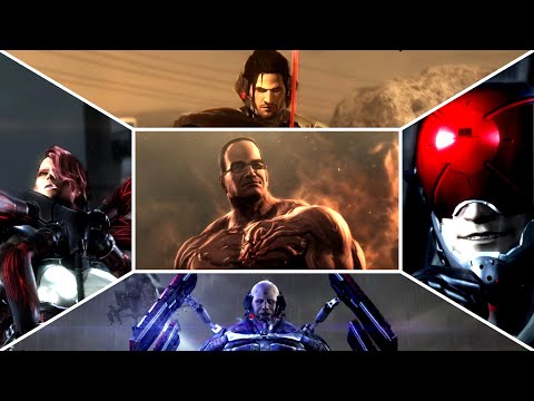 All Main Metal Gear Rising: Revengeance Bosses [Revengeance Difficulty] [No Damage]