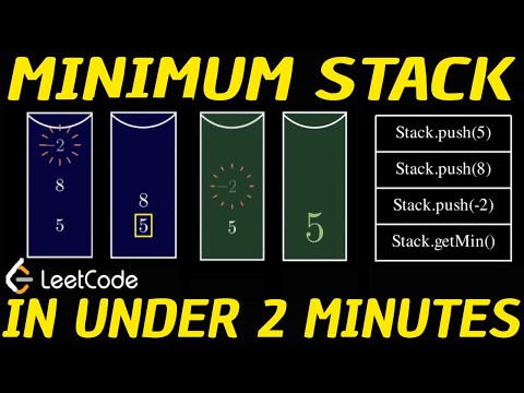 Leetcode Q155: Min Stack Solution VISUALIZED