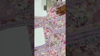 Beautiful printed suit designed with lace 🌸🪬🌸🪬🌸#new#suit #trending #viralvideo #viral #fyp