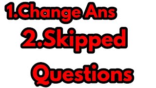 Skipped Questions MDCAT 2021|How to Attempt skipped questions|Skipped Questions marking|Mdcat 2021