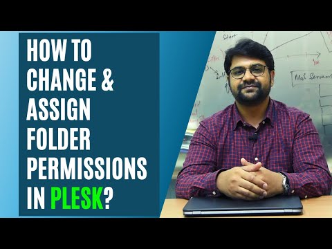 How to change and assign folder permissions in Plesk?