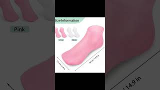 Silicone Moisturizing Socks Anti Slip Aloe Socks for Dry Cracked Feet Women (Pack of 2 Pair)