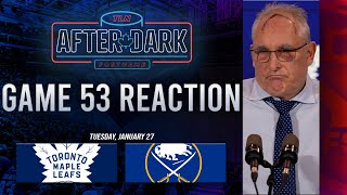 Toronto Maple Leafs vs Buffalo Sabres Postgame Show ft. Jay Rosehill | Game 53 | TLN After Dark