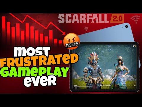 Scarfall 2.0: most FRUSTRATED game ever 🤬 iPad 11th gen Scarfall 2.0 full BR gameplay 🤯