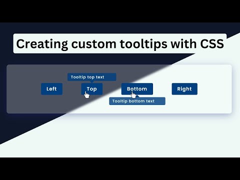 Creating custom tooltips with CSS  | ZonetoCode Tutorial
