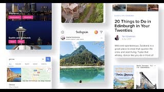 Trippo travel inspiration using screenshots