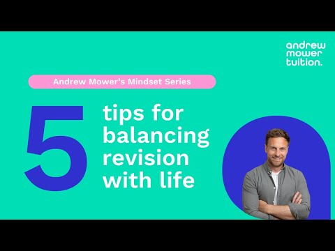 How to balance exam revision with work, social and family life?! 5 tips in under 5 minutes