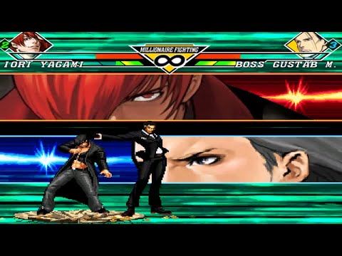Iori Yagami Vs Boss Gustab M