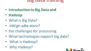 Bigdata Training