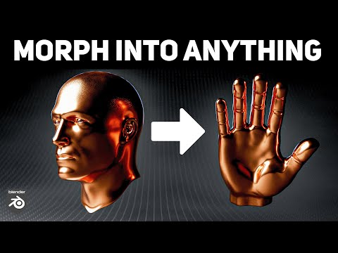 Blender Tutorial: Morph Anything Into Anything