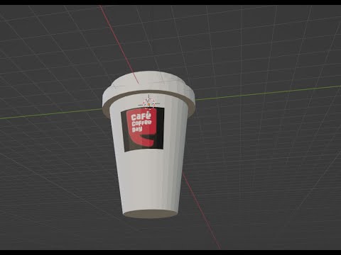 Coffee Cup in Blender