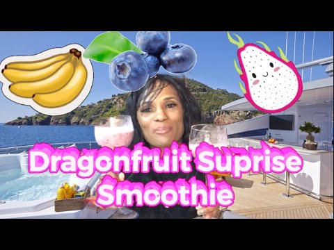Making A Dragon Fruit Suprise Smoothie!