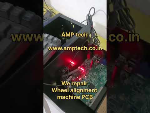 Wheel alaginmnet and Balancer PCB repair services BY AMP tech Pune