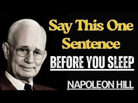 The 1% Use This Bedtime Trick to Stay Ahead | Napoleon Hill