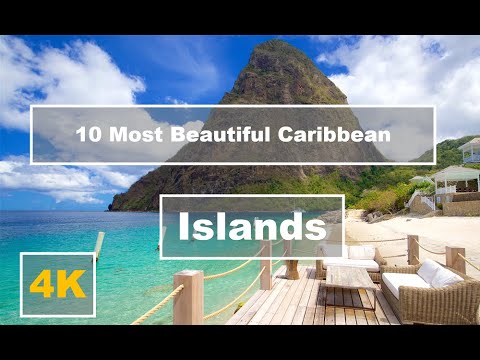 [4K] Discover the Paradise on Earth: 10 Most Beautiful Caribbean Islands You Must Visit