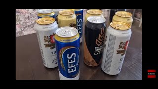 how to make table legs from epoxy resin and beer cans/ resin art