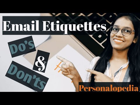 Email Do's & Don'ts | Avoid these common mistakes while writing Formal Email | Email Writing Part 2