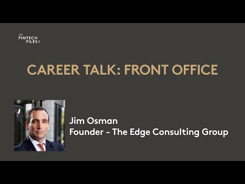 From Back Office to Hedge Fund Manager and Entrepreneur - Career  Talk w Jim Osman