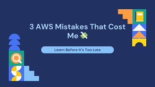 Don’t Make These 3 AWS Mistakes! (Real Developer Fails)